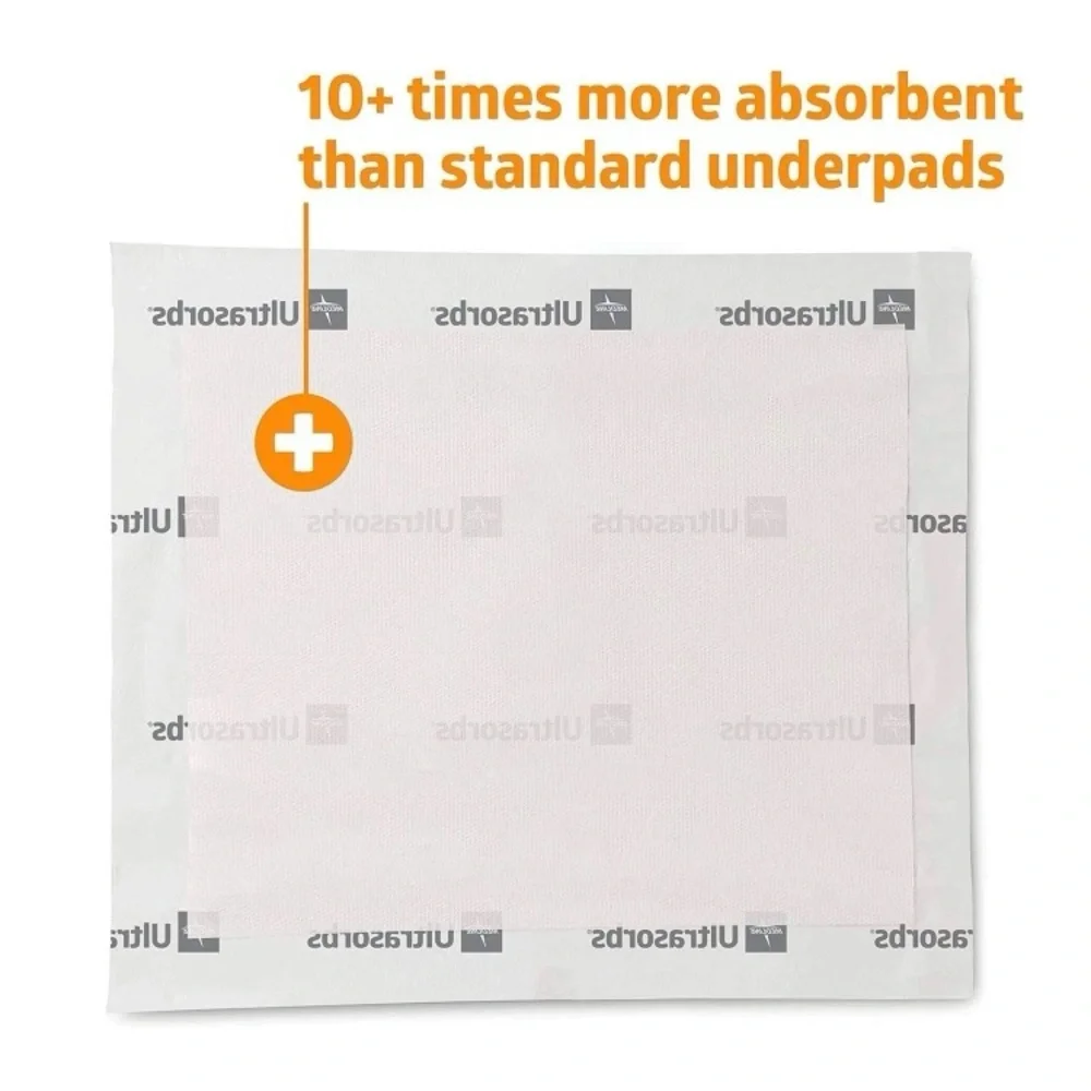 Pack of 25 Medline Ultrasorbs Disposable Bed Pads 30" x 36" MSC303625 - Picture 6 of 8